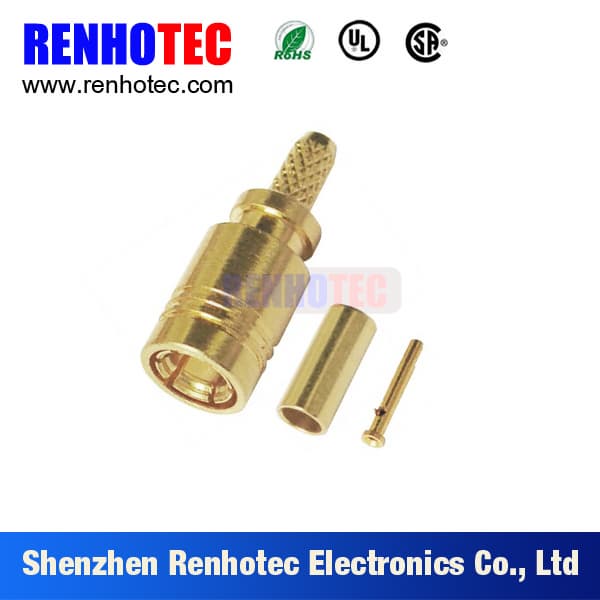 180 Degree Straight Smb Rf Female Connect Connector